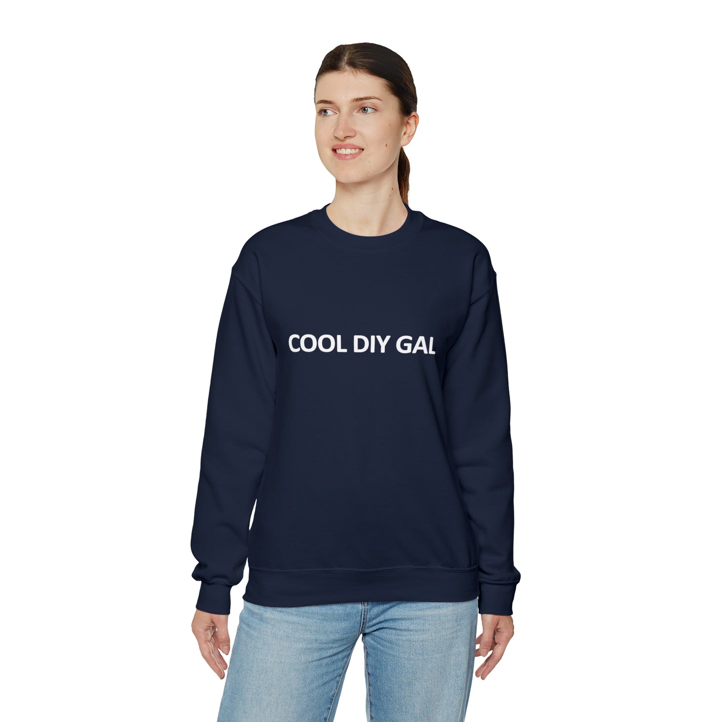 Unisex Heavy Blend™ Crewneck Sweatshirt - Cool DIY Gal Collection