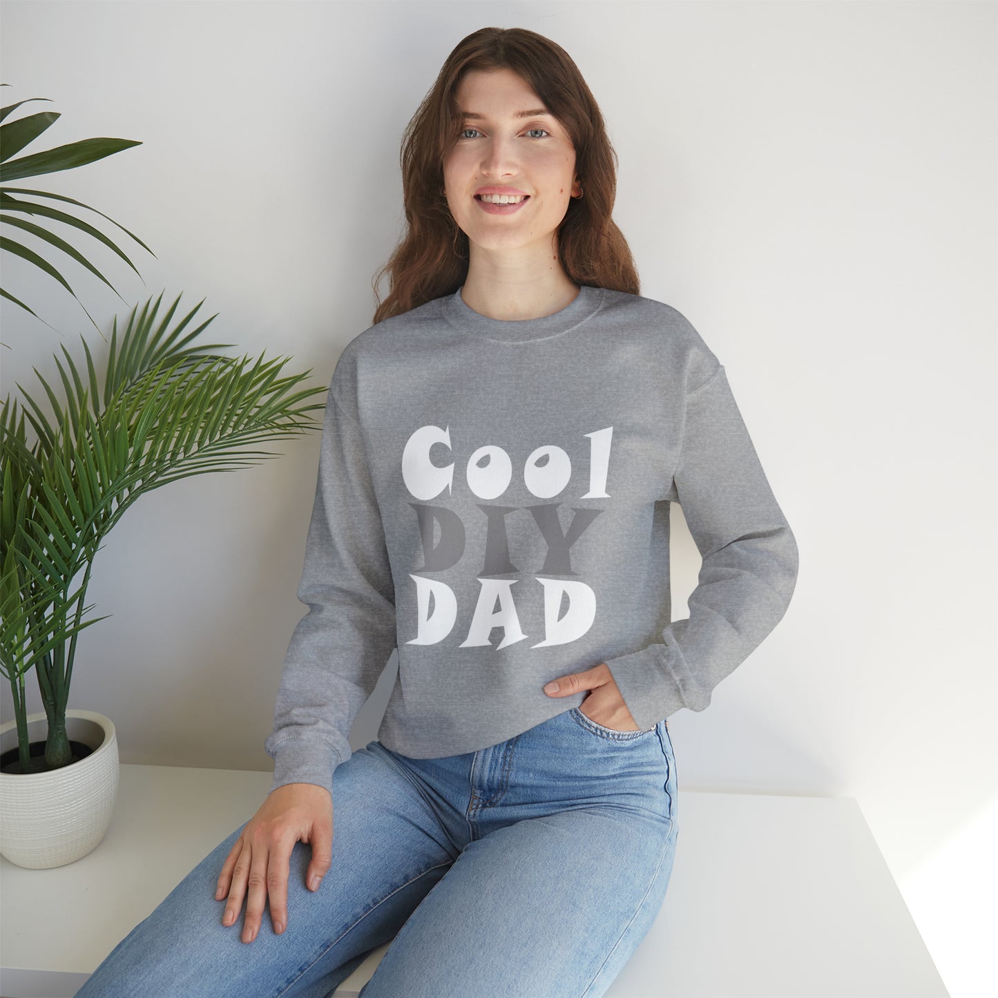 Unisex Heavy Blend™ Crewneck Sweatshirt - Cool DIY Dad Collection