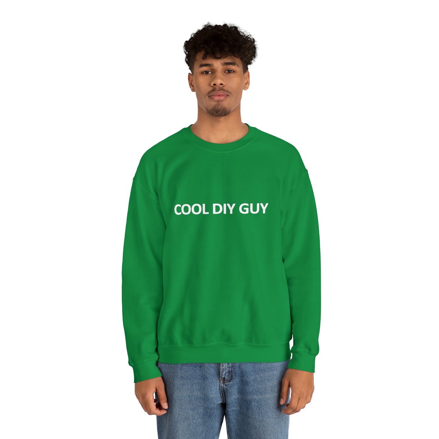 Unisex Heavy Blend™ Crewneck Sweatshirt - Cool DIY Guy Collection