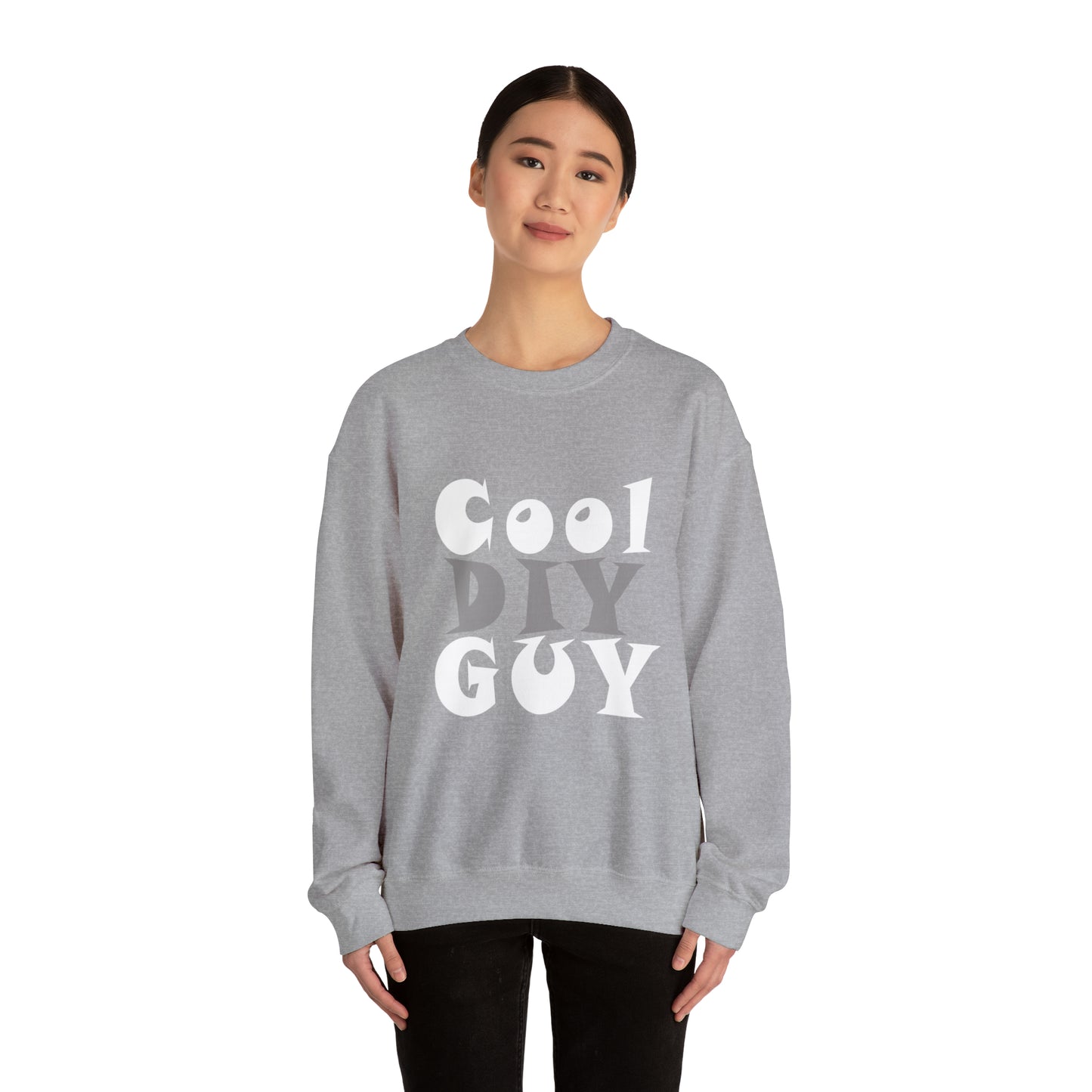 Unisex Heavy Blend™ Crewneck Sweatshirt - Cool DIY Guy Collection