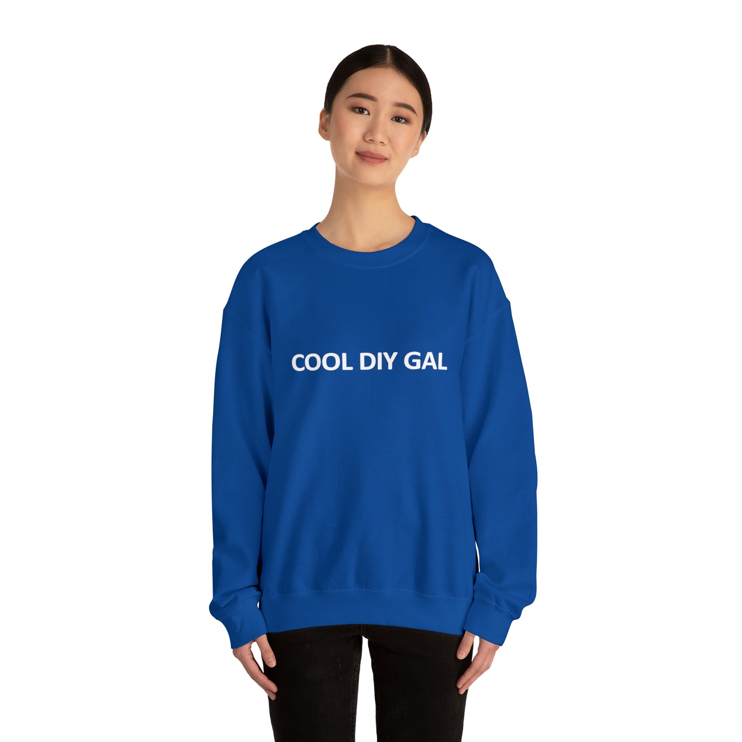 Unisex Heavy Blend™ Crewneck Sweatshirt - Cool DIY Gal Collection