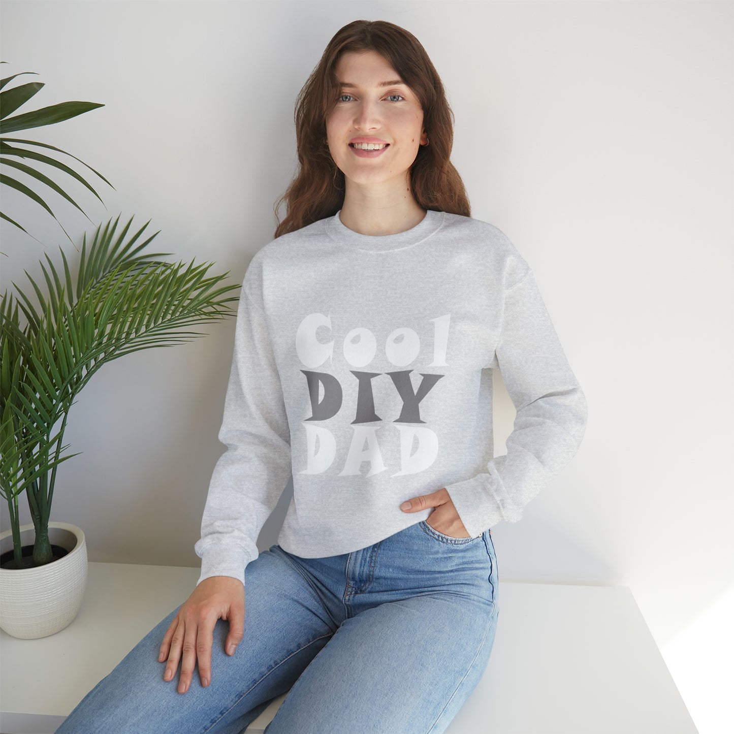 Unisex Heavy Blend™ Crewneck Sweatshirt - Cool DIY Dad Collection