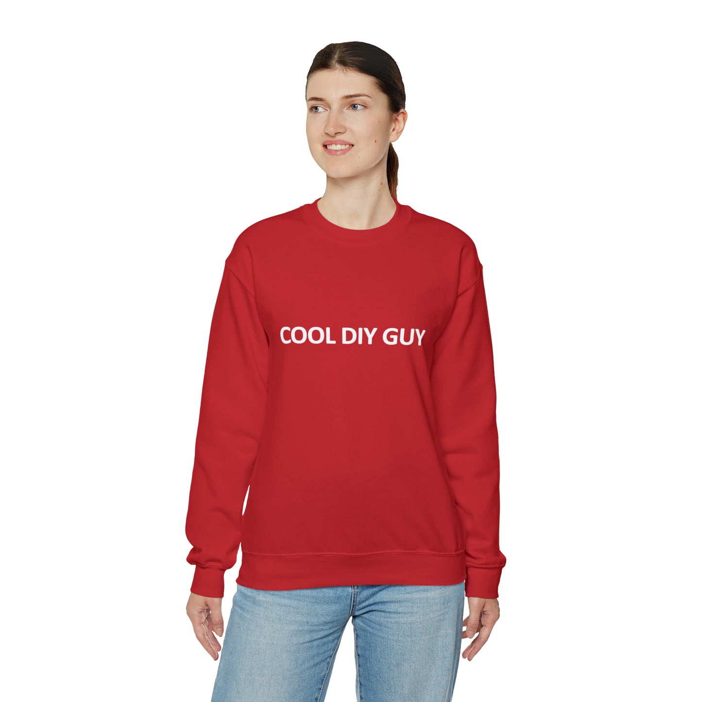 Unisex Heavy Blend™ Crewneck Sweatshirt - Cool DIY Guy Collection