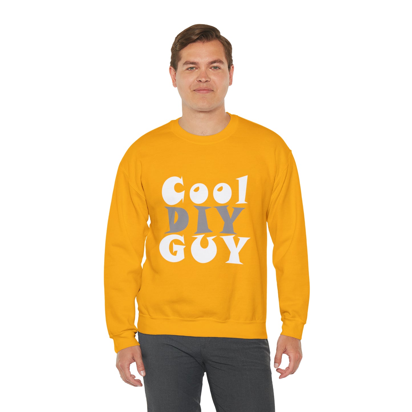 Unisex Heavy Blend™ Crewneck Sweatshirt - Cool DIY Guy Collection