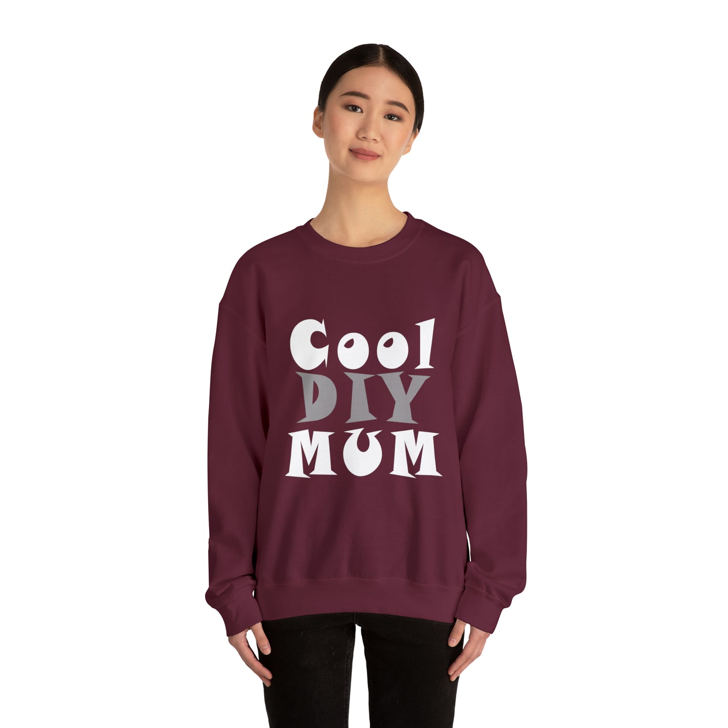 Unisex Heavy Blend™ Crewneck Sweatshirt - Cool DIY Mum Collection