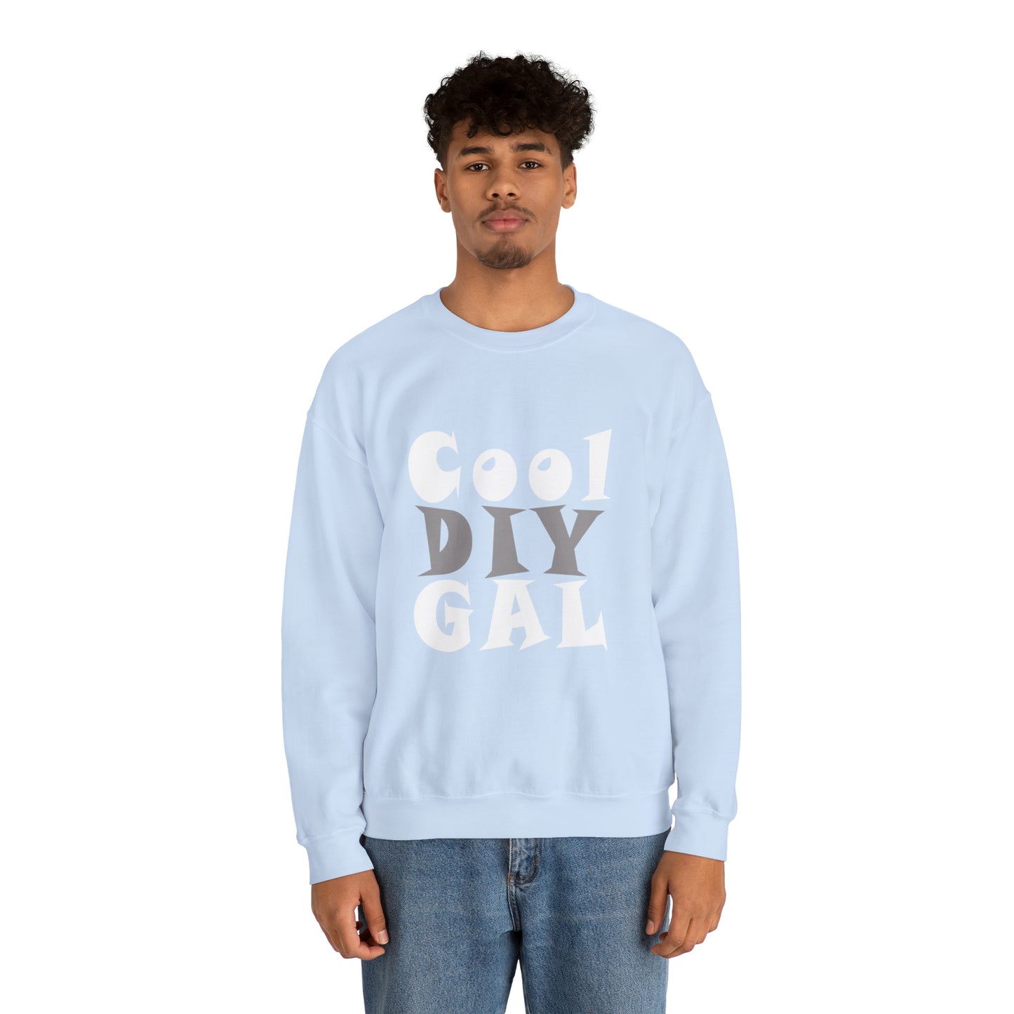 Unisex Heavy Blend™ Crewneck Sweatshirt - Cool DIY Gal Collection