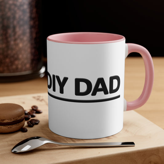 Accent Coffee Mug, 11oz - Cool DIY Dad