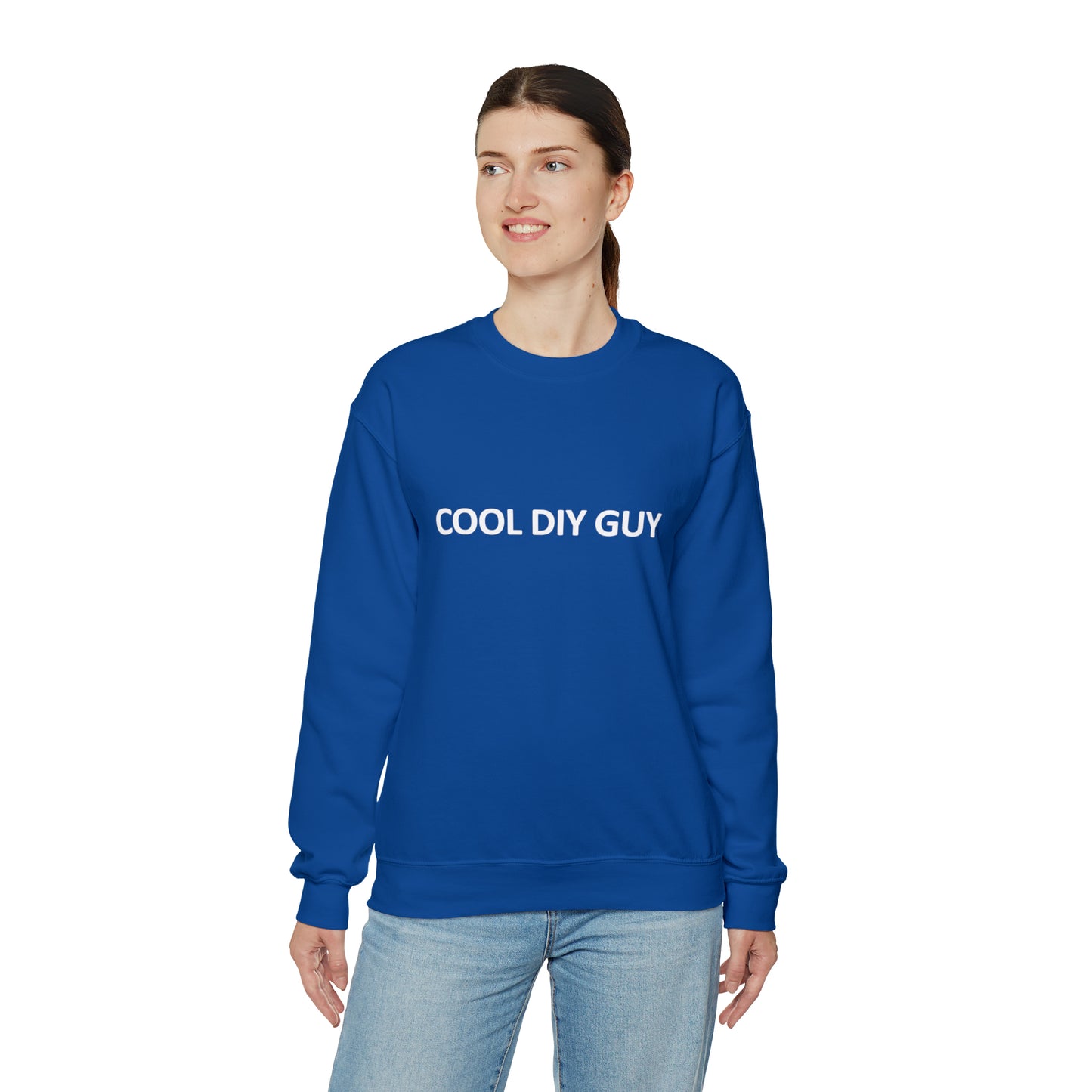 Unisex Heavy Blend™ Crewneck Sweatshirt - Cool DIY Guy Collection