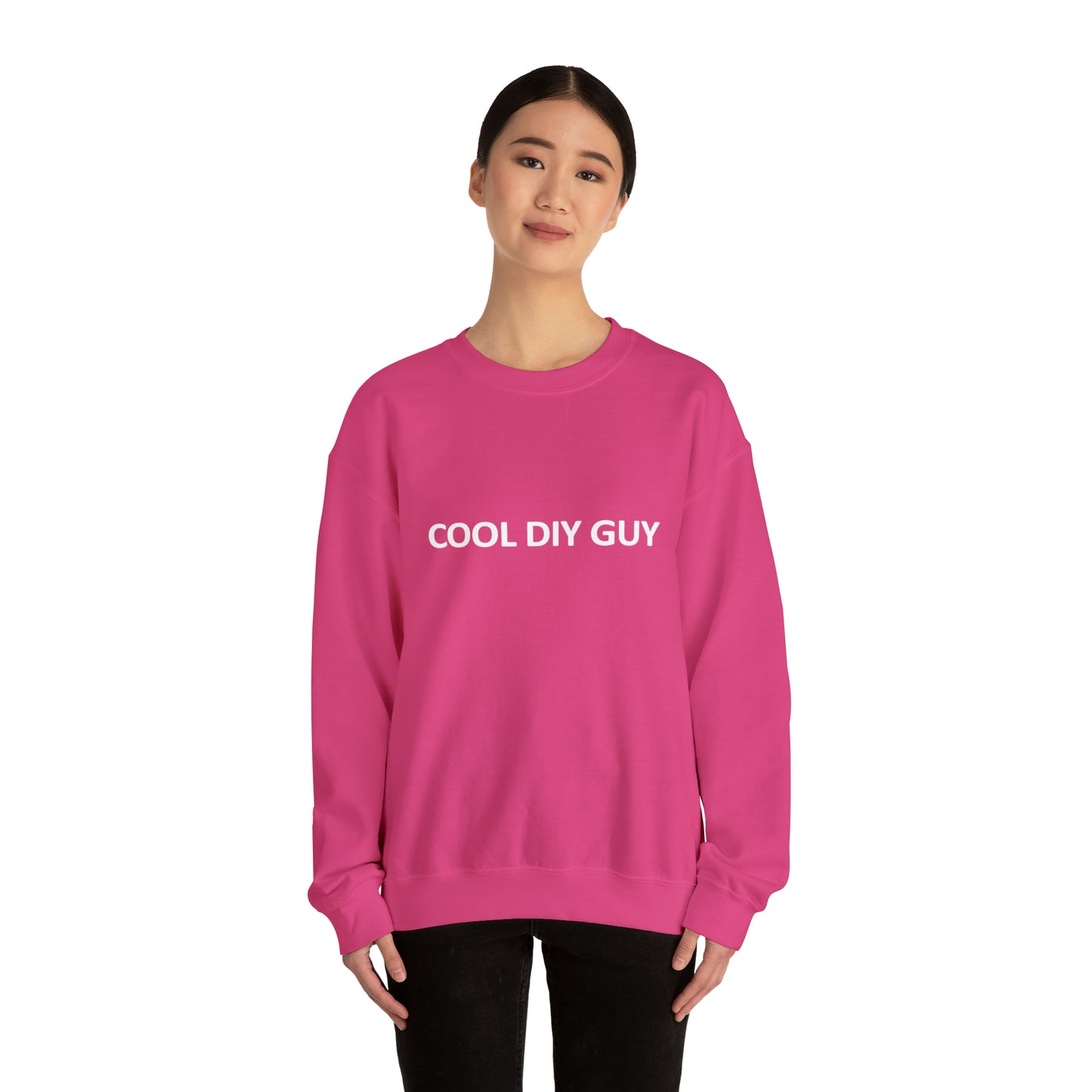 Unisex Heavy Blend™ Crewneck Sweatshirt - Cool DIY Guy Collection