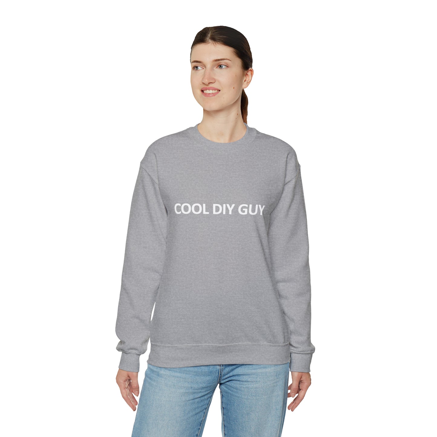 Unisex Heavy Blend™ Crewneck Sweatshirt - Cool DIY Guy Collection