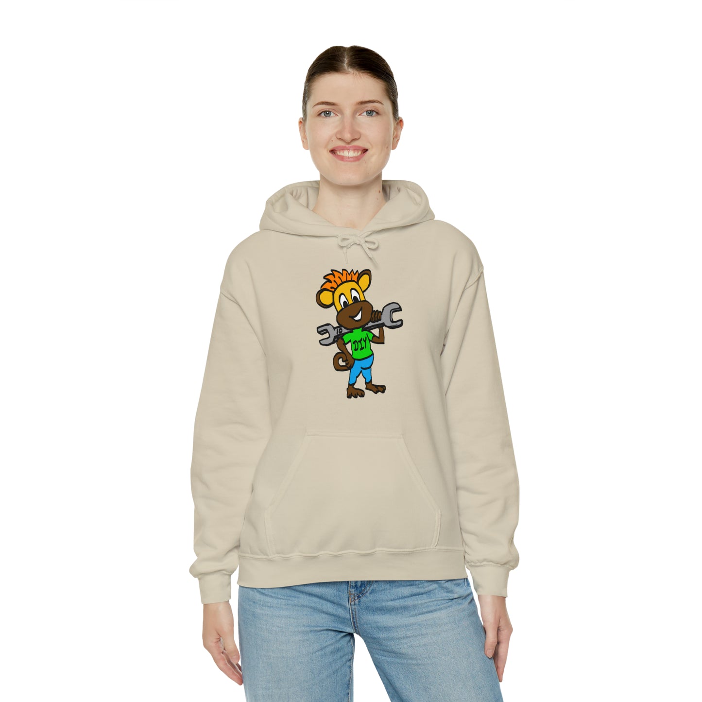 Unisex Heavy Blend™ Hooded Sweatshirt - DIY Monkey Collection