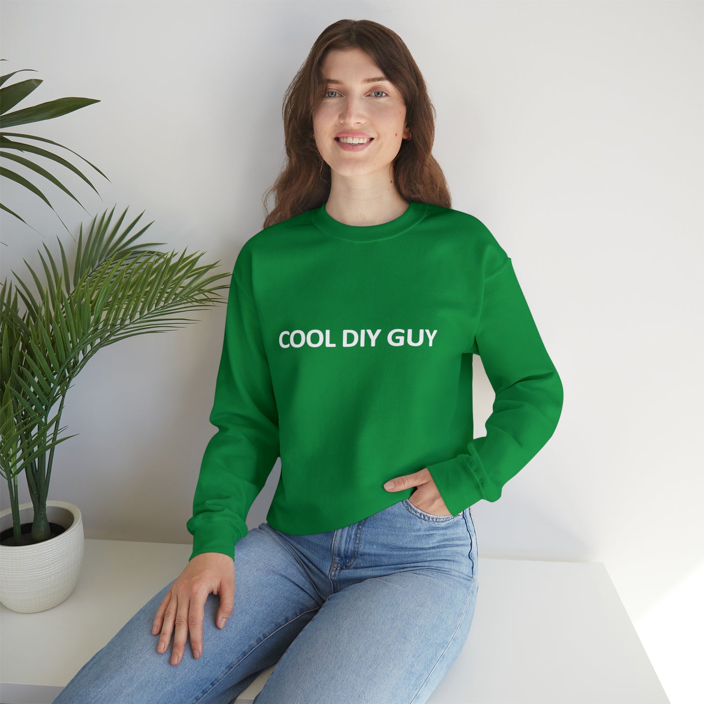 Unisex Heavy Blend™ Crewneck Sweatshirt - Cool DIY Guy Collection