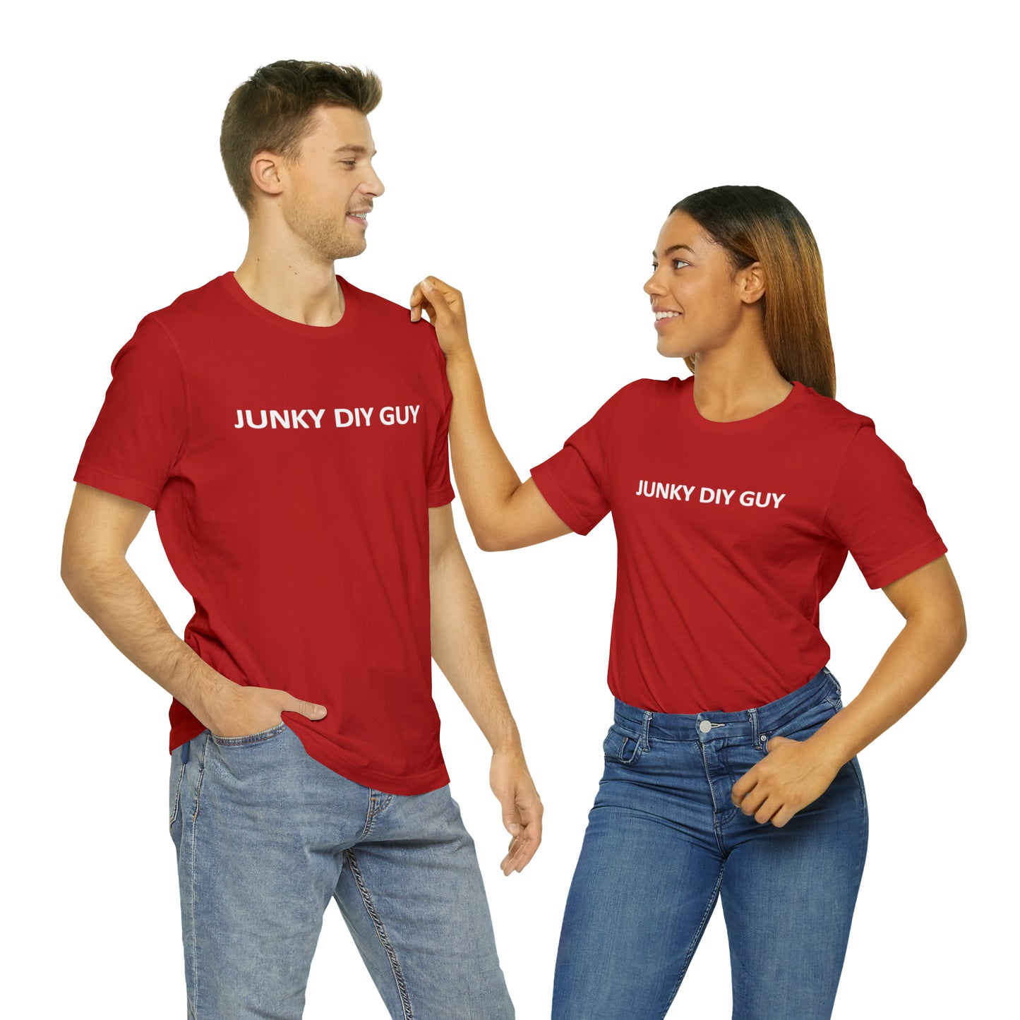 Unisex Jersey Short Sleeve Tee - Junky DIY Guy Collection