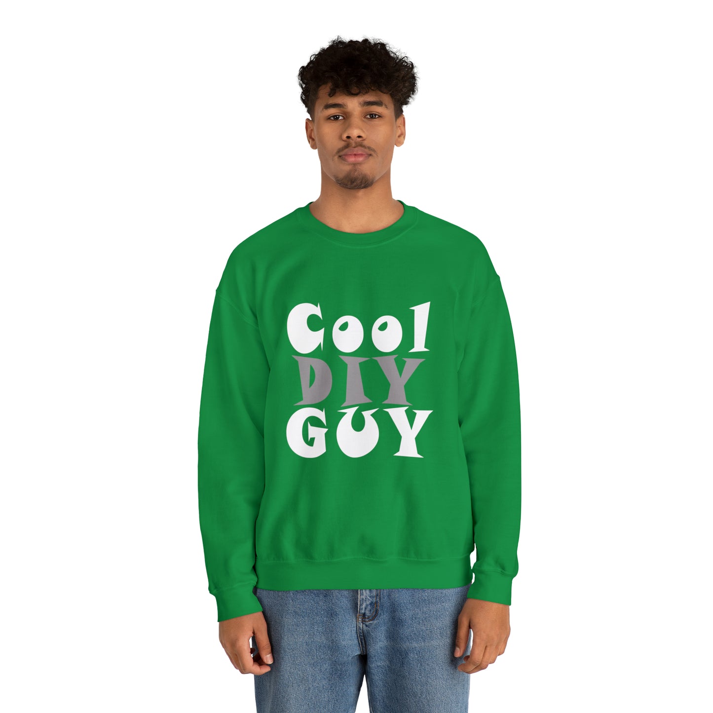 Unisex Heavy Blend™ Crewneck Sweatshirt - Cool DIY Guy Collection