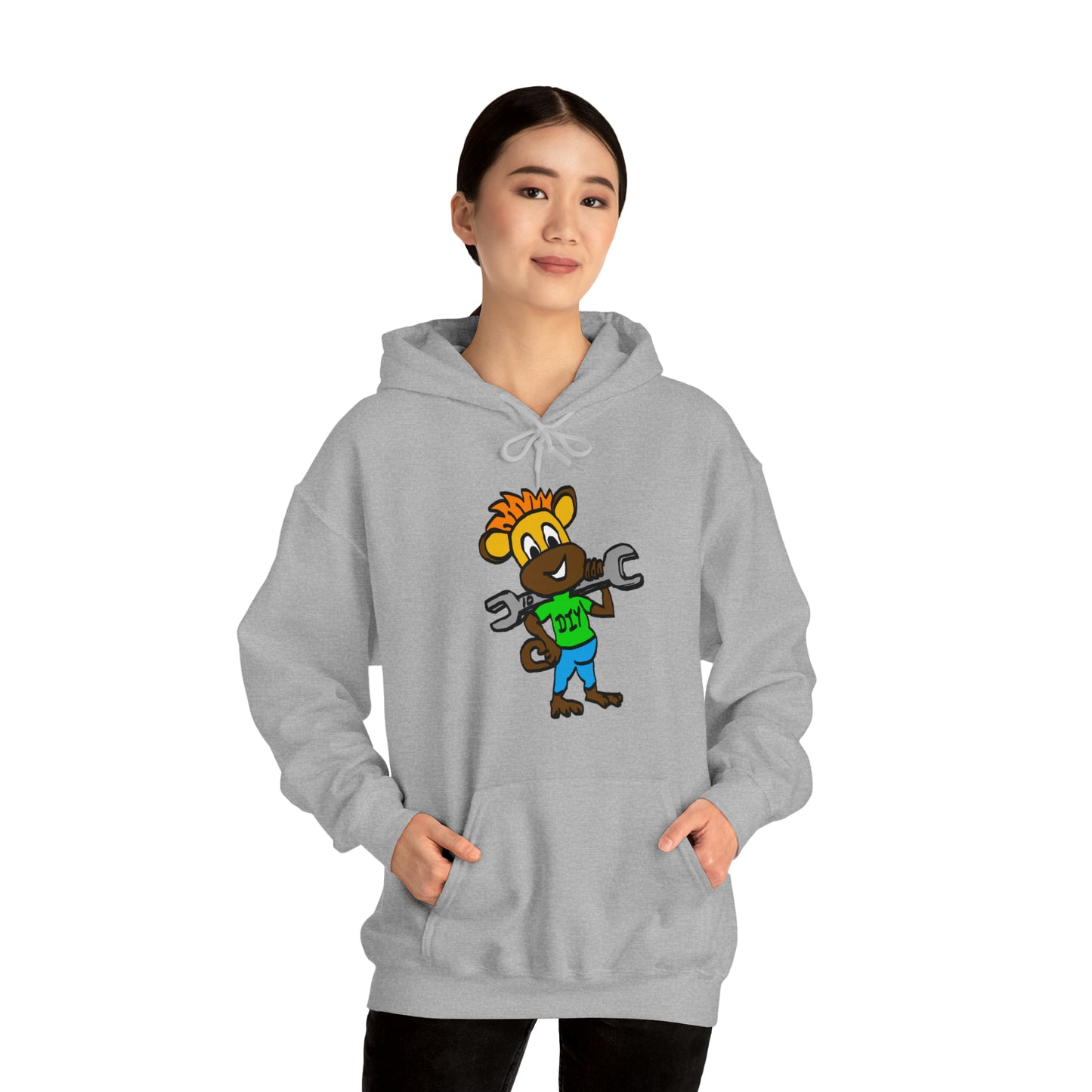 Unisex Heavy Blend™ Hooded Sweatshirt - DIY Monkey Collection