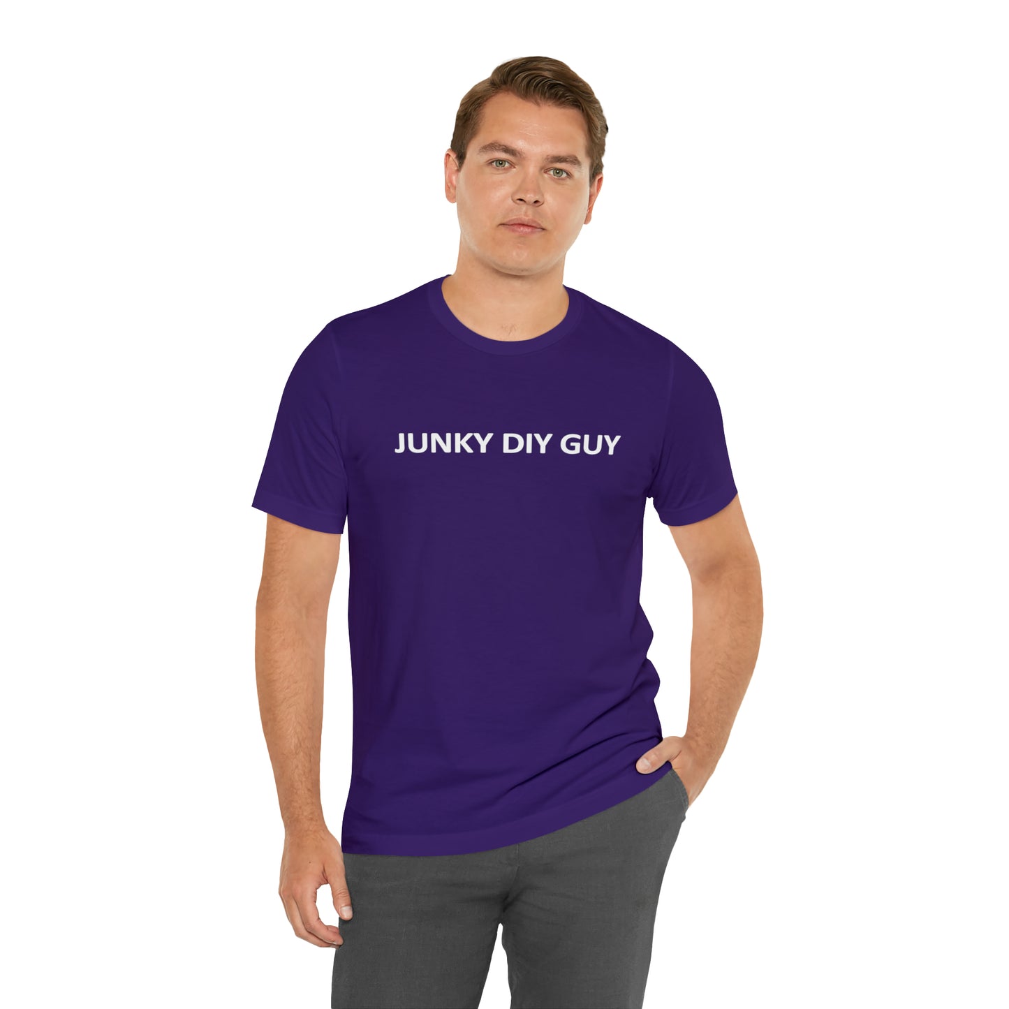 Unisex Jersey Short Sleeve Tee - Junky DIY Guy Collection