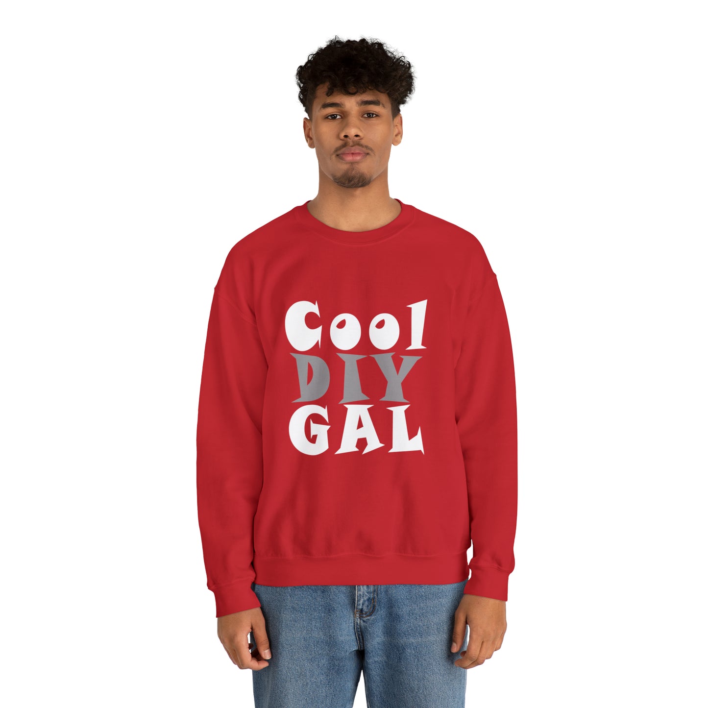 Unisex Heavy Blend™ Crewneck Sweatshirt - Cool DIY Gal Collection