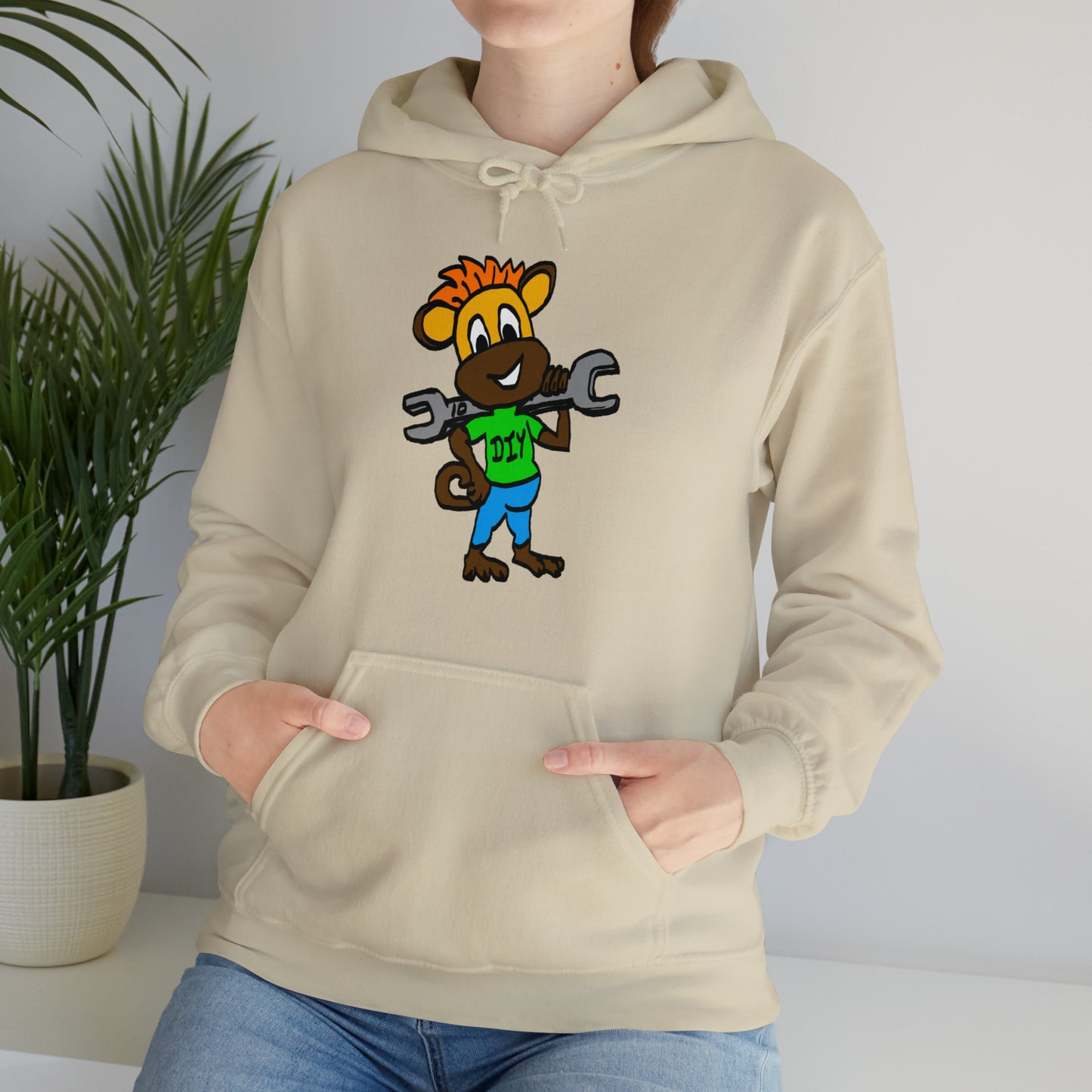 Unisex Heavy Blend™ Hooded Sweatshirt - DIY Monkey Collection