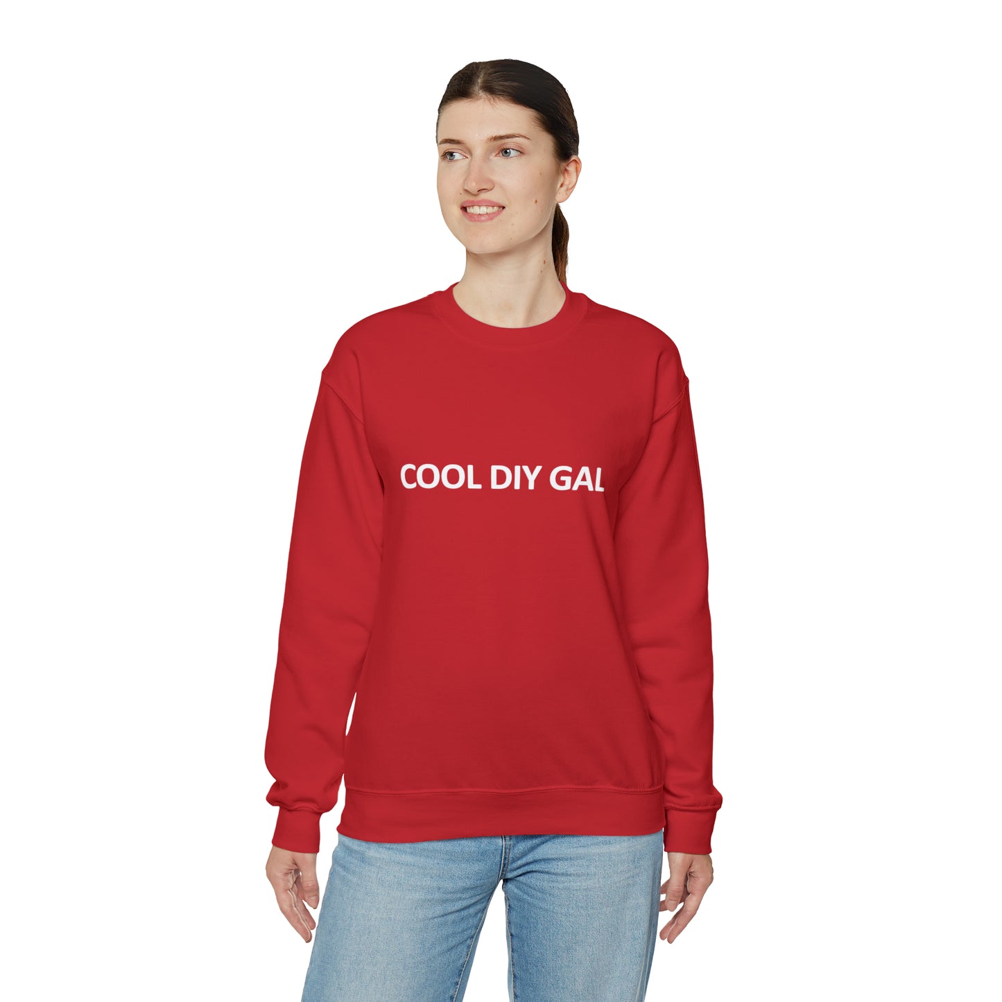 Unisex Heavy Blend™ Crewneck Sweatshirt - Cool DIY Gal Collection