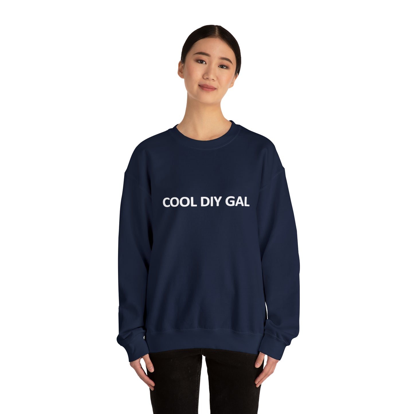 Unisex Heavy Blend™ Crewneck Sweatshirt - Cool DIY Gal Collection