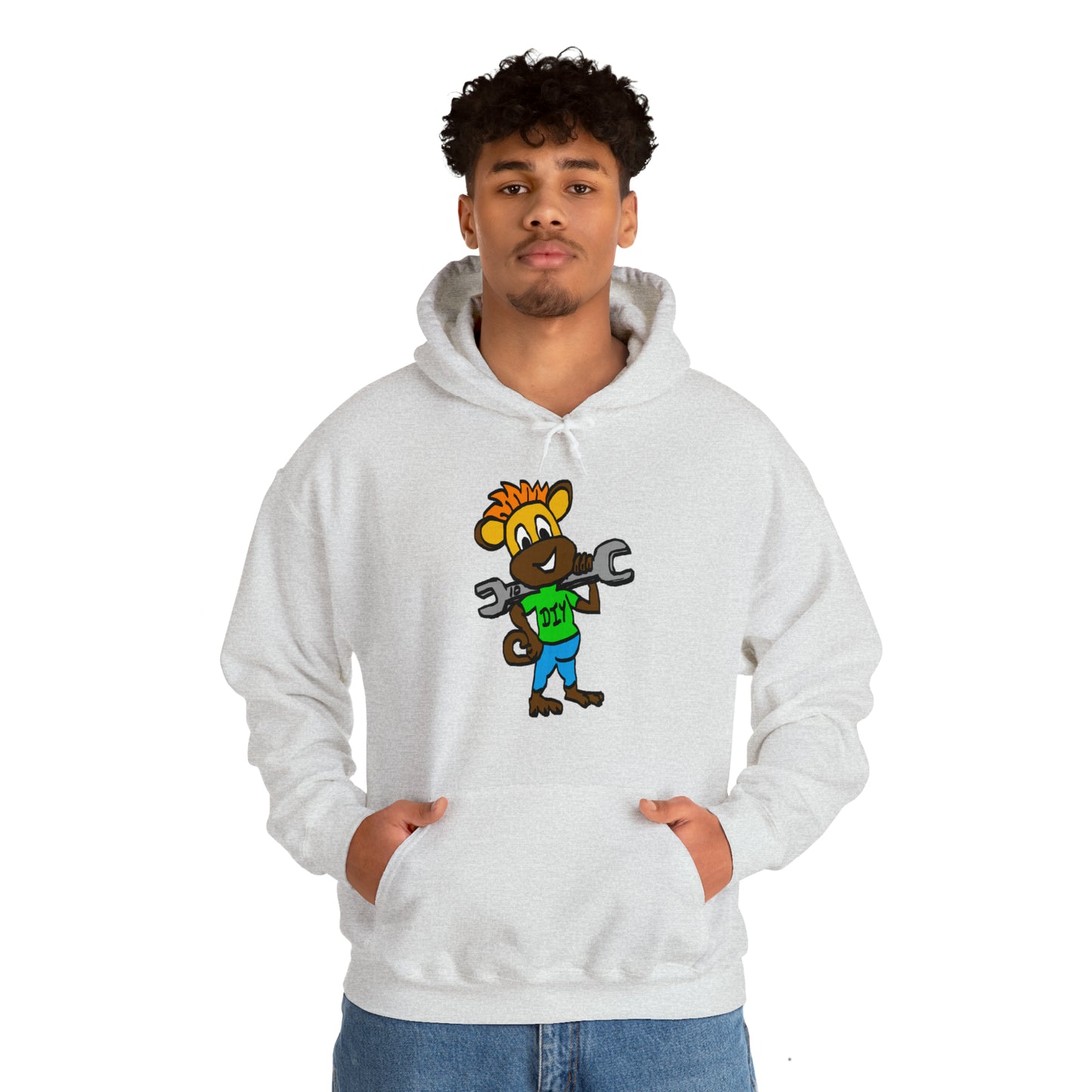 Unisex Heavy Blend™ Hooded Sweatshirt - DIY Monkey Collection