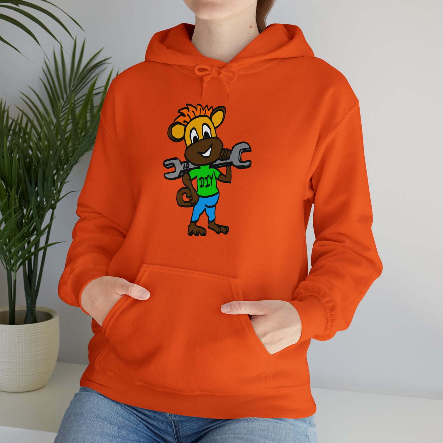 Unisex Heavy Blend™ Hooded Sweatshirt - DIY Monkey Collection