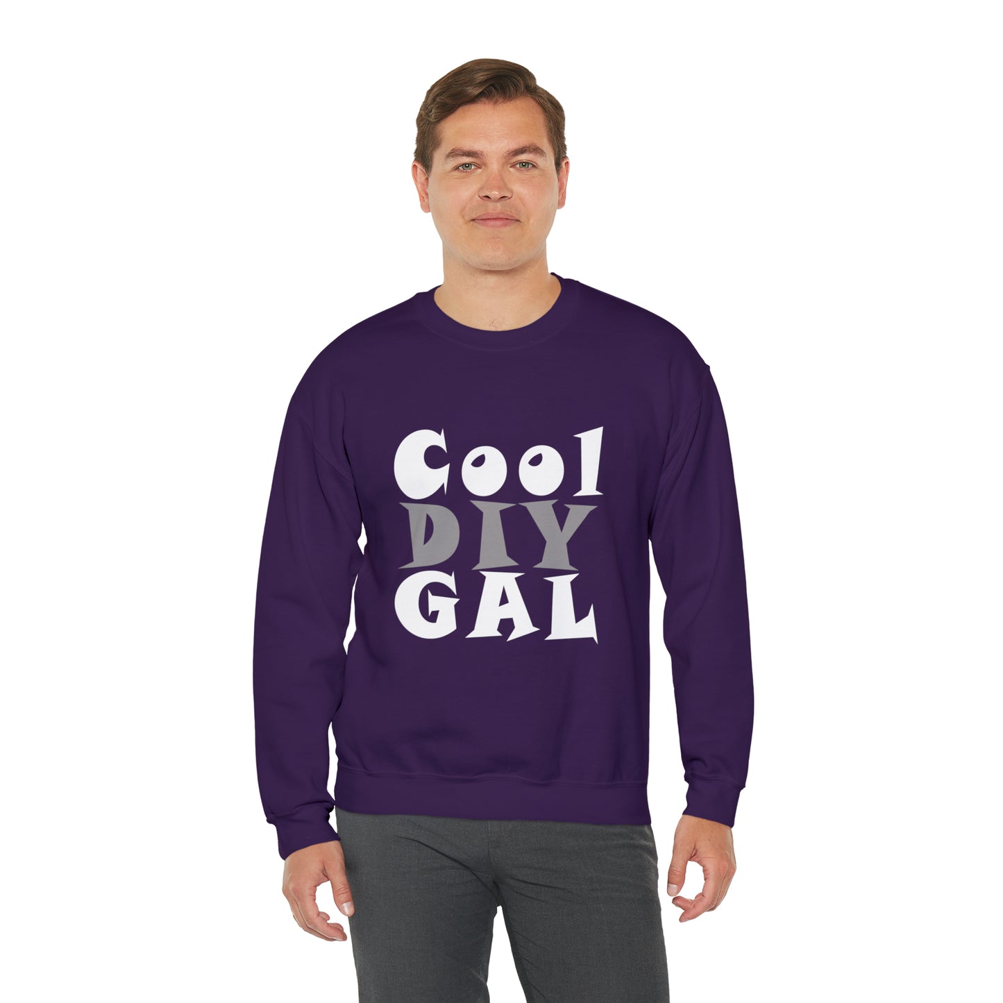 Unisex Heavy Blend™ Crewneck Sweatshirt - Cool DIY Gal Collection