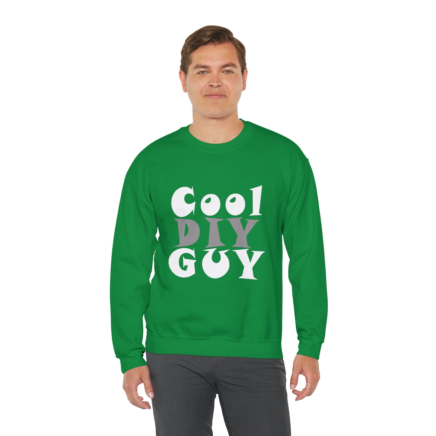 Unisex Heavy Blend™ Crewneck Sweatshirt - Cool DIY Guy Collection