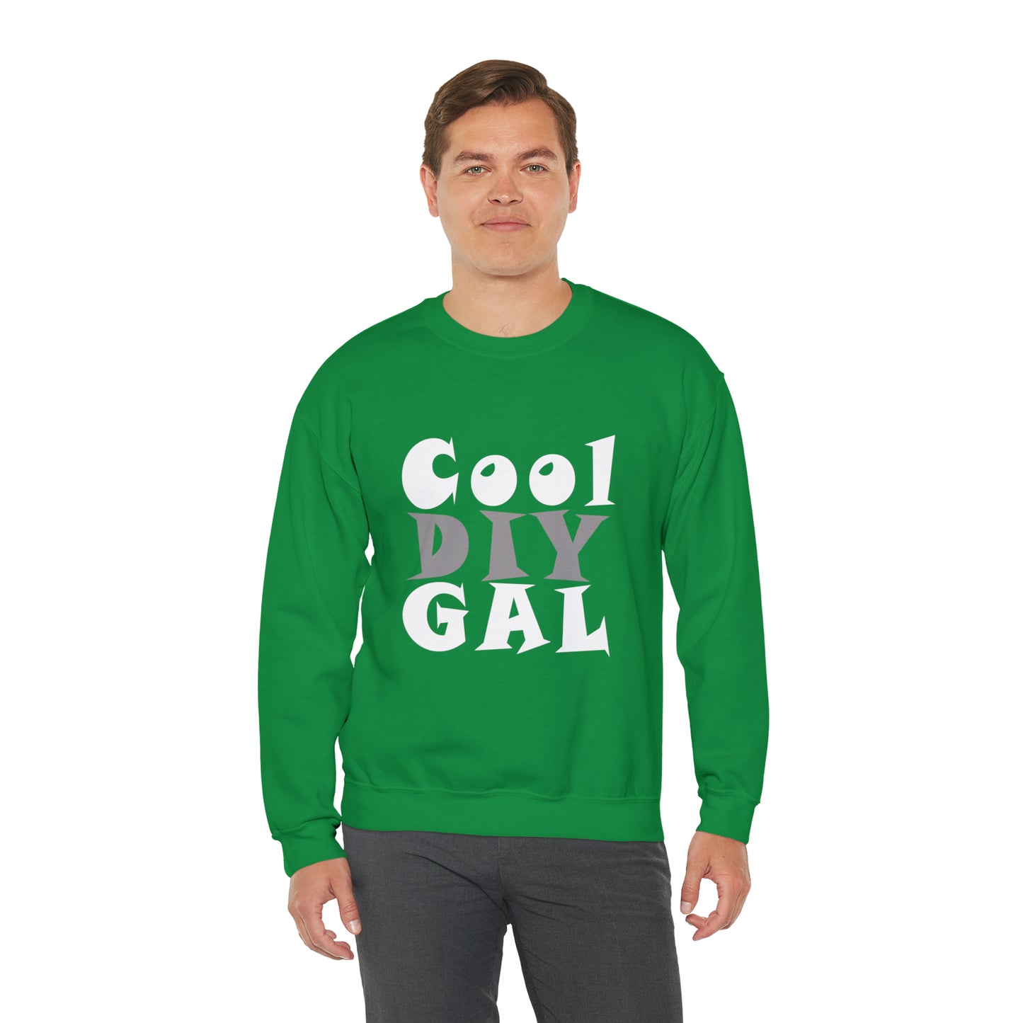 Unisex Heavy Blend™ Crewneck Sweatshirt - Cool DIY Gal Collection