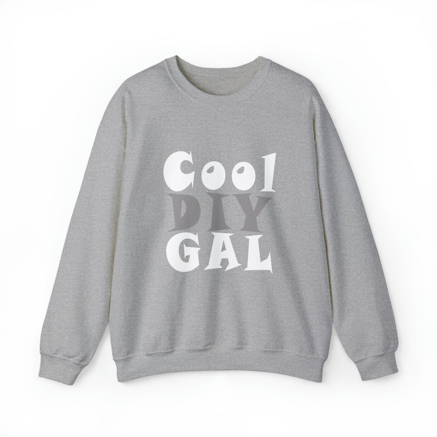 Unisex Heavy Blend™ Crewneck Sweatshirt - Cool DIY Gal Collection