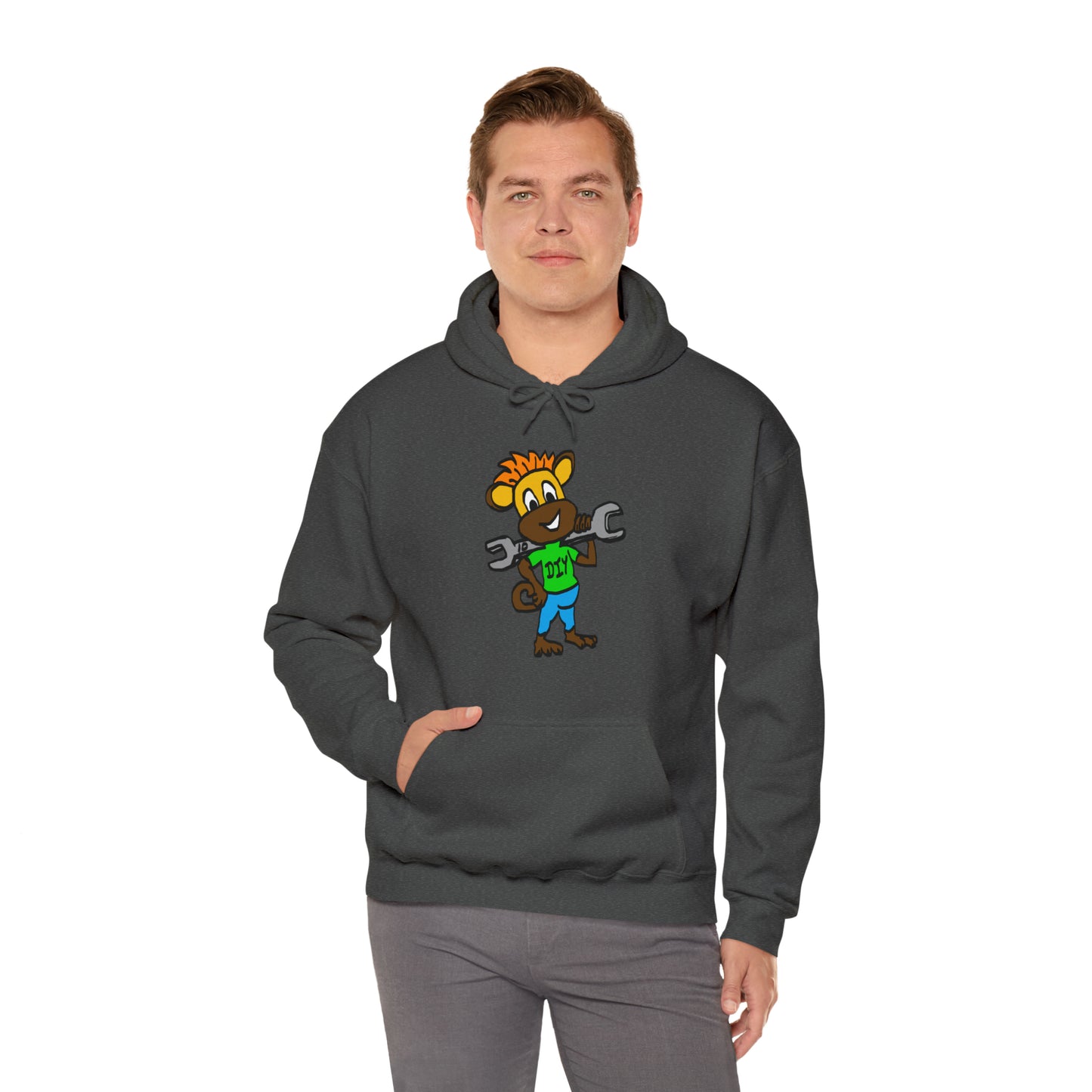 Unisex Heavy Blend™ Hooded Sweatshirt - DIY Monkey Collection