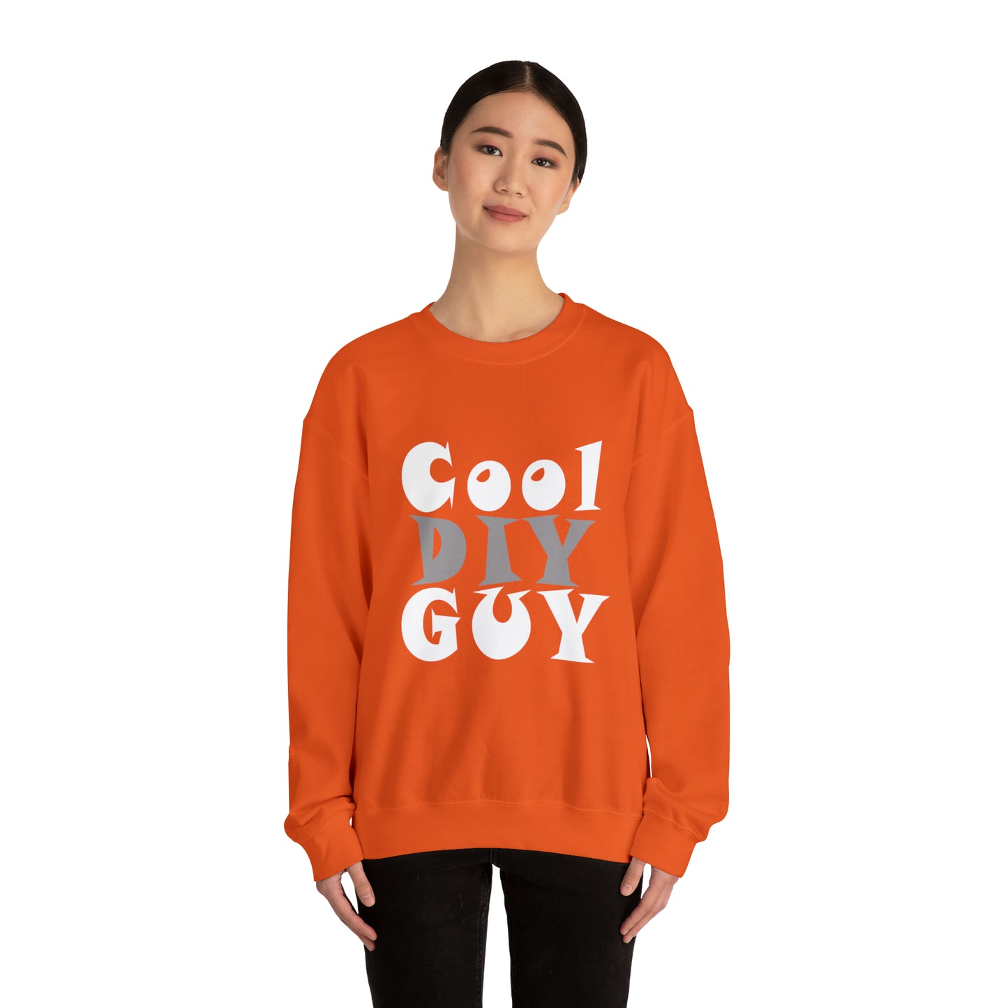 Unisex Heavy Blend™ Crewneck Sweatshirt - Cool DIY Guy Collection