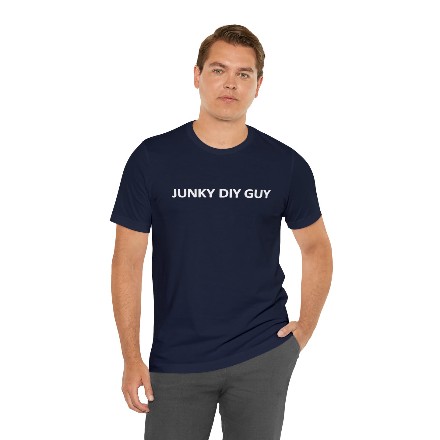 Unisex Jersey Short Sleeve Tee - Junky DIY Guy Collection