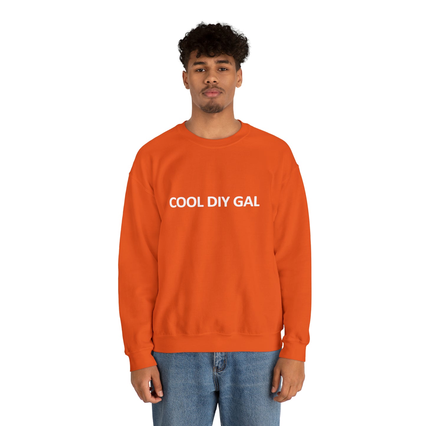 Unisex Heavy Blend™ Crewneck Sweatshirt - Cool DIY Gal Collection