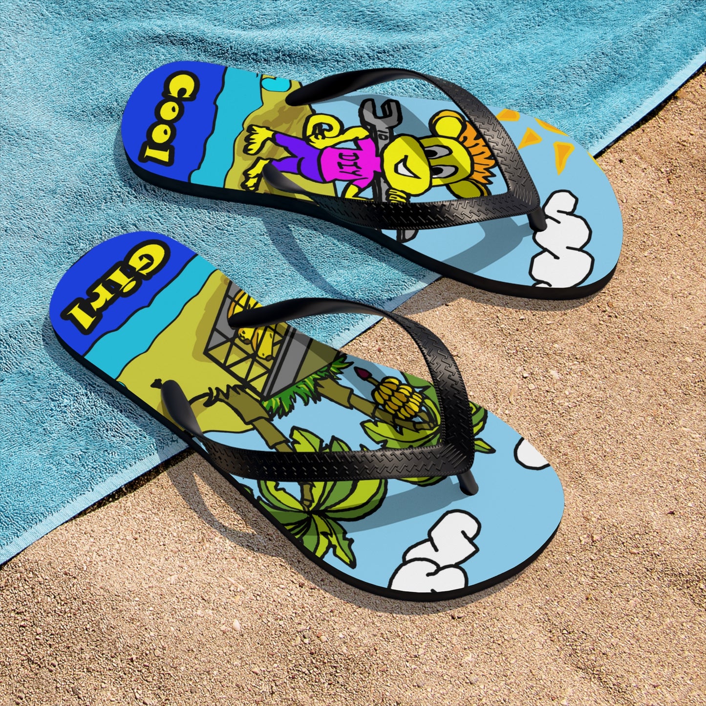 Cool Girl Flip-Flops Medium