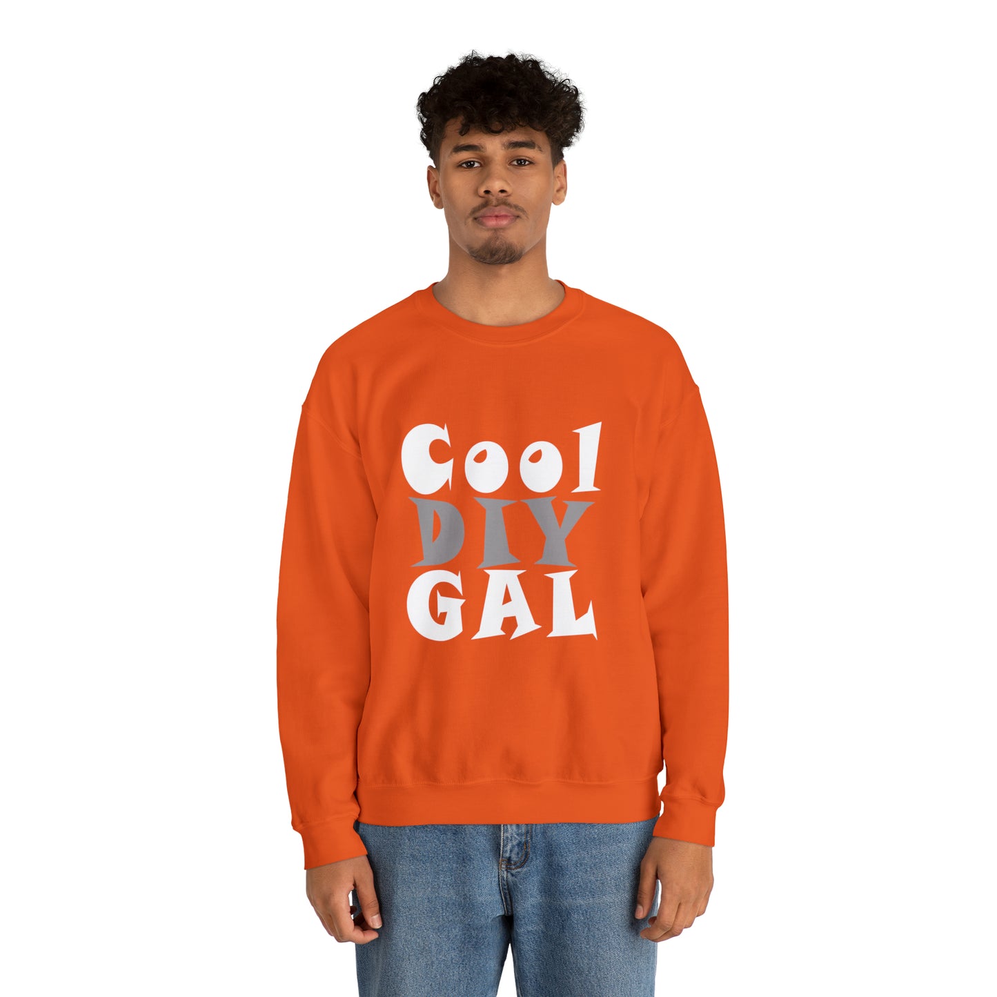 Unisex Heavy Blend™ Crewneck Sweatshirt - Cool DIY Gal Collection