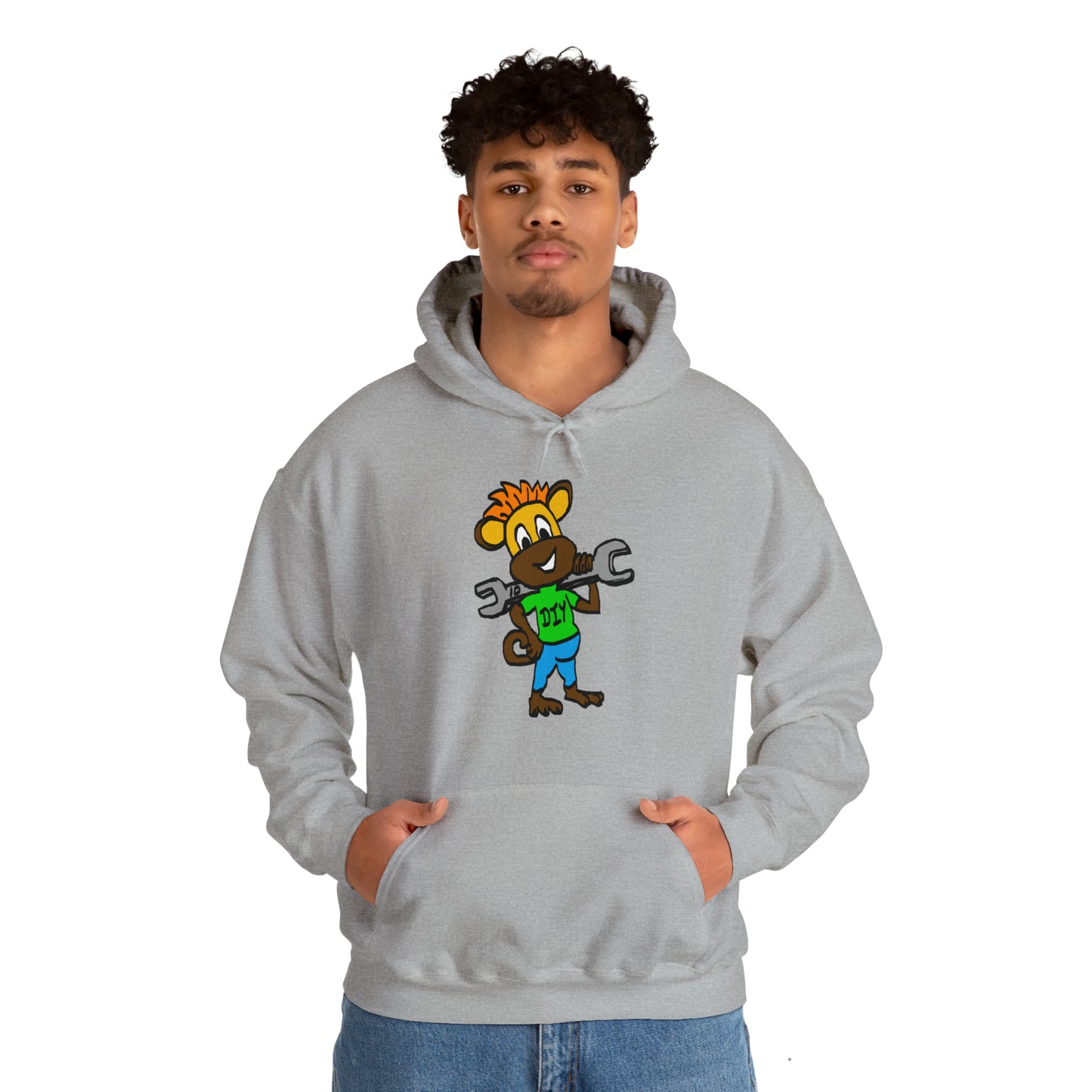 Unisex Heavy Blend™ Hooded Sweatshirt - DIY Monkey Collection