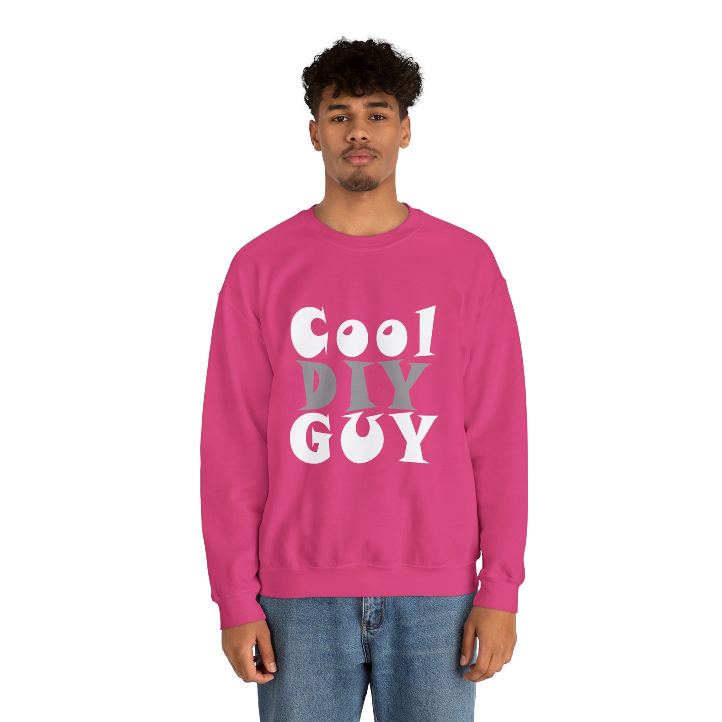 Unisex Heavy Blend™ Crewneck Sweatshirt - Cool DIY Guy Collection