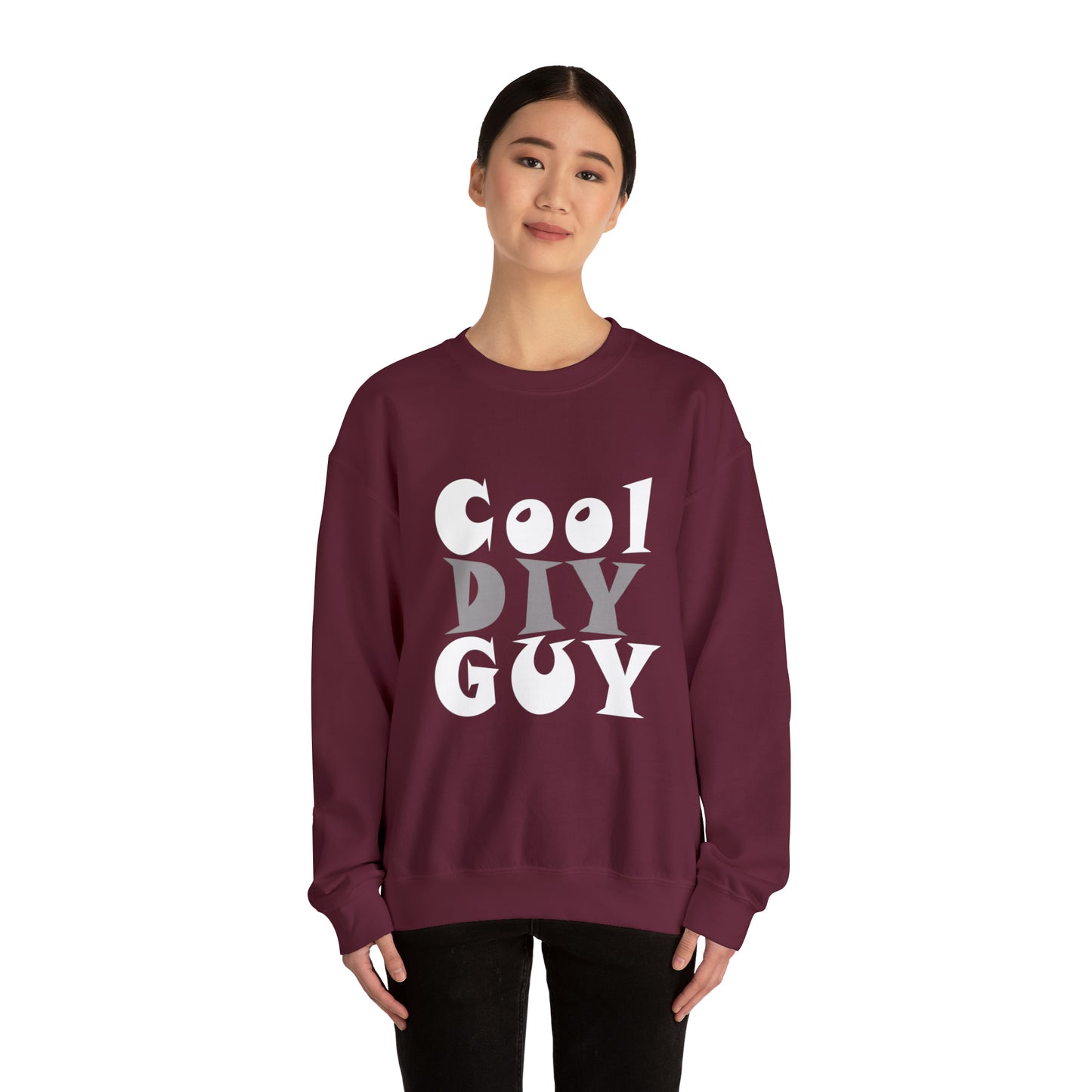 Unisex Heavy Blend™ Crewneck Sweatshirt - Cool DIY Guy Collection