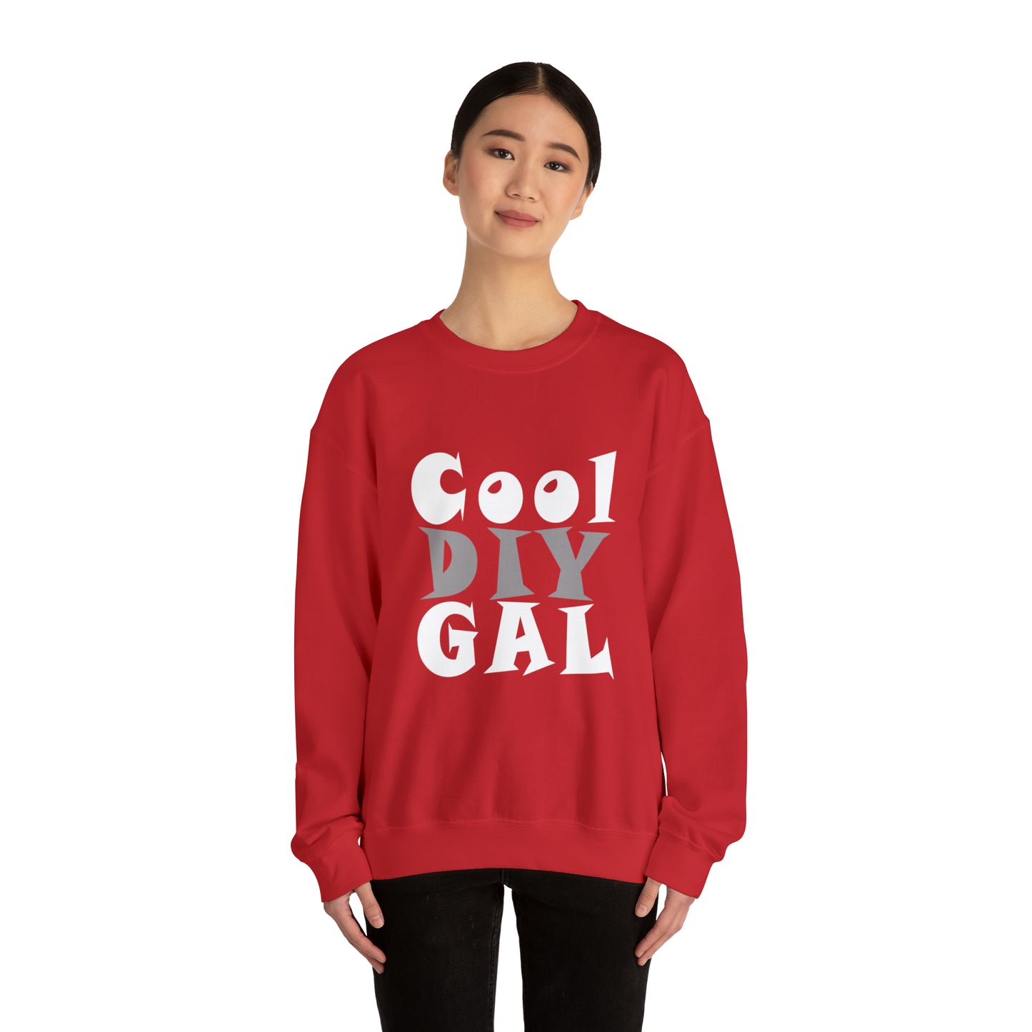 Unisex Heavy Blend™ Crewneck Sweatshirt - Cool DIY Gal Collection