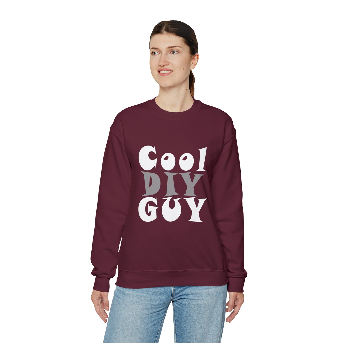 Unisex Heavy Blend™ Crewneck Sweatshirt - Cool DIY Guy Collection