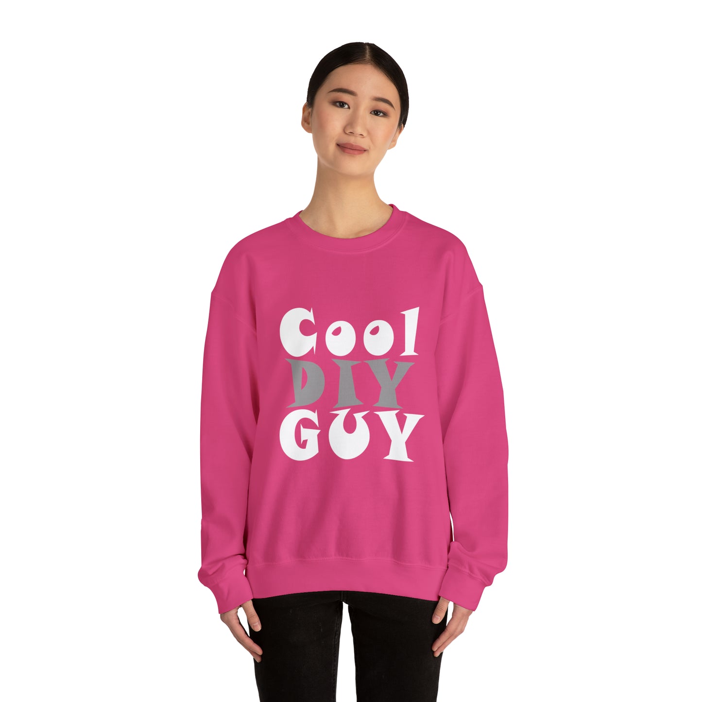 Unisex Heavy Blend™ Crewneck Sweatshirt - Cool DIY Guy Collection