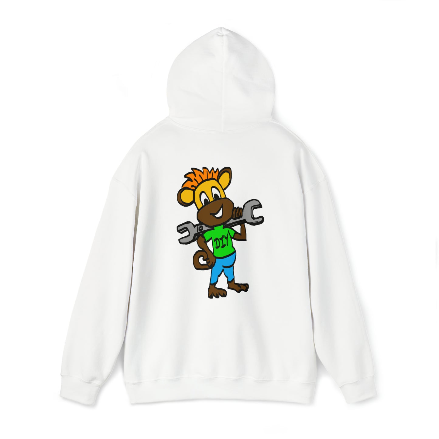 Unisex Heavy Blend™ Hooded Sweatshirt - DIY Monkey Collection