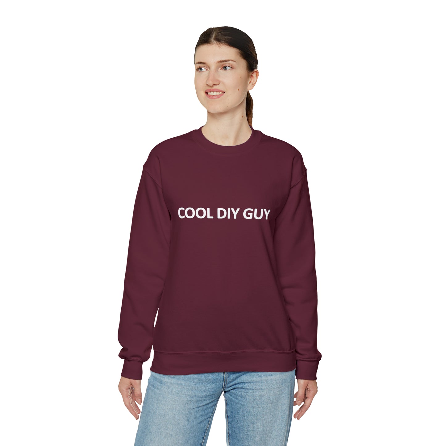 Unisex Heavy Blend™ Crewneck Sweatshirt - Cool DIY Guy Collection