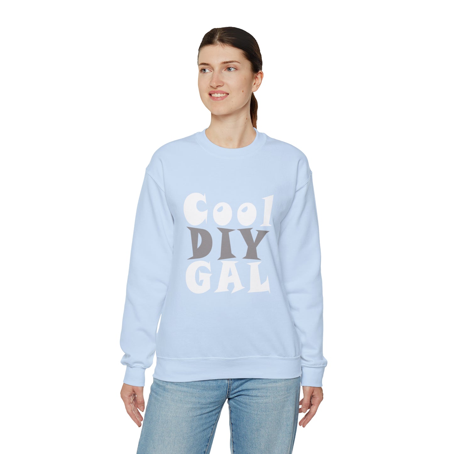 Unisex Heavy Blend™ Crewneck Sweatshirt - Cool DIY Gal Collection