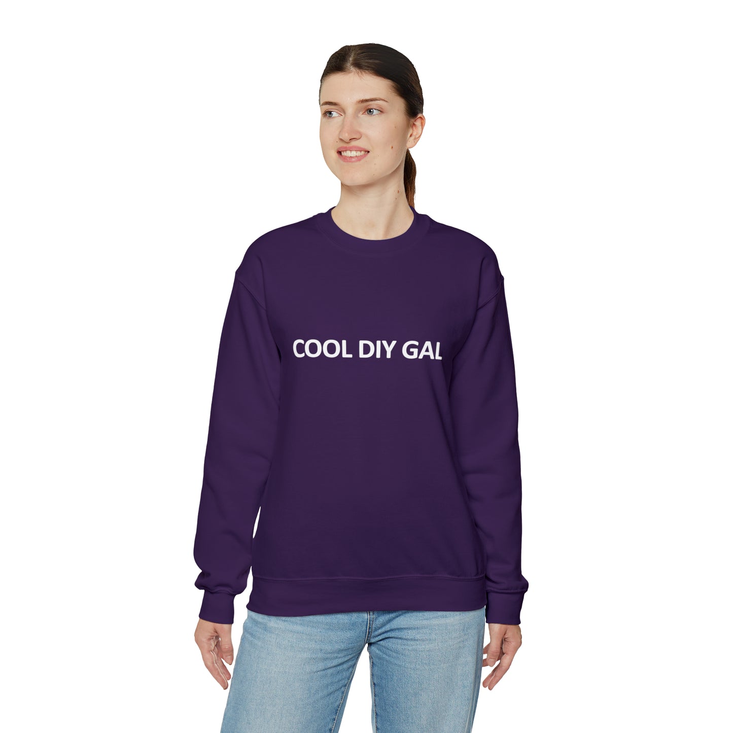 Unisex Heavy Blend™ Crewneck Sweatshirt - Cool DIY Gal Collection