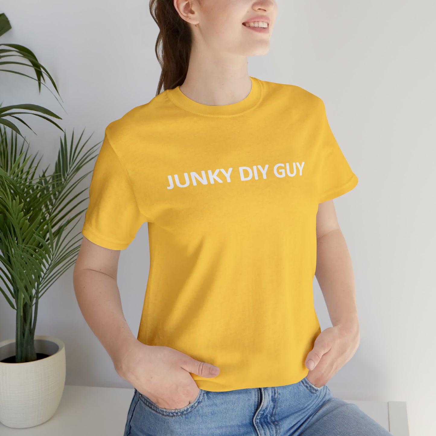 Unisex Jersey Short Sleeve Tee - Junky DIY Guy Collection