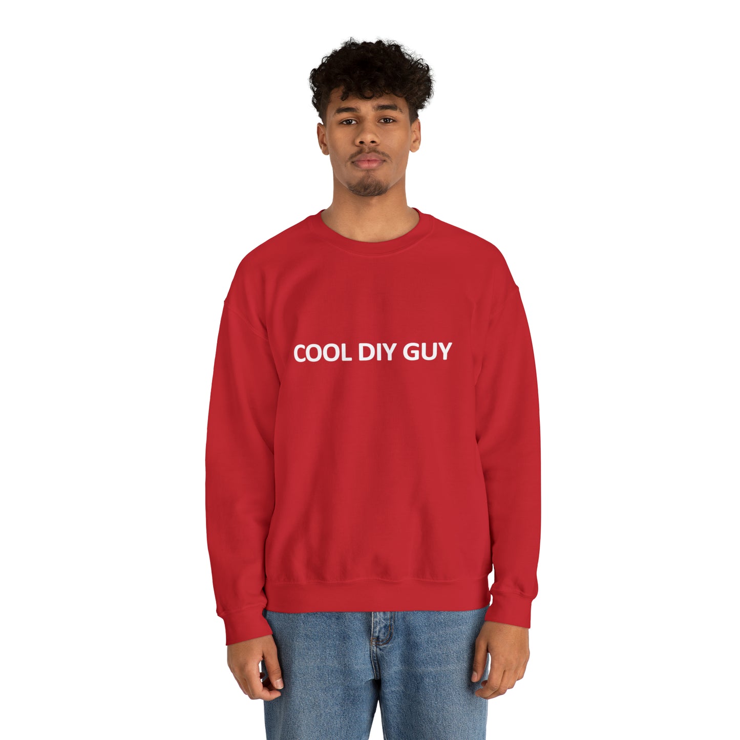 Unisex Heavy Blend™ Crewneck Sweatshirt - Cool DIY Guy Collection