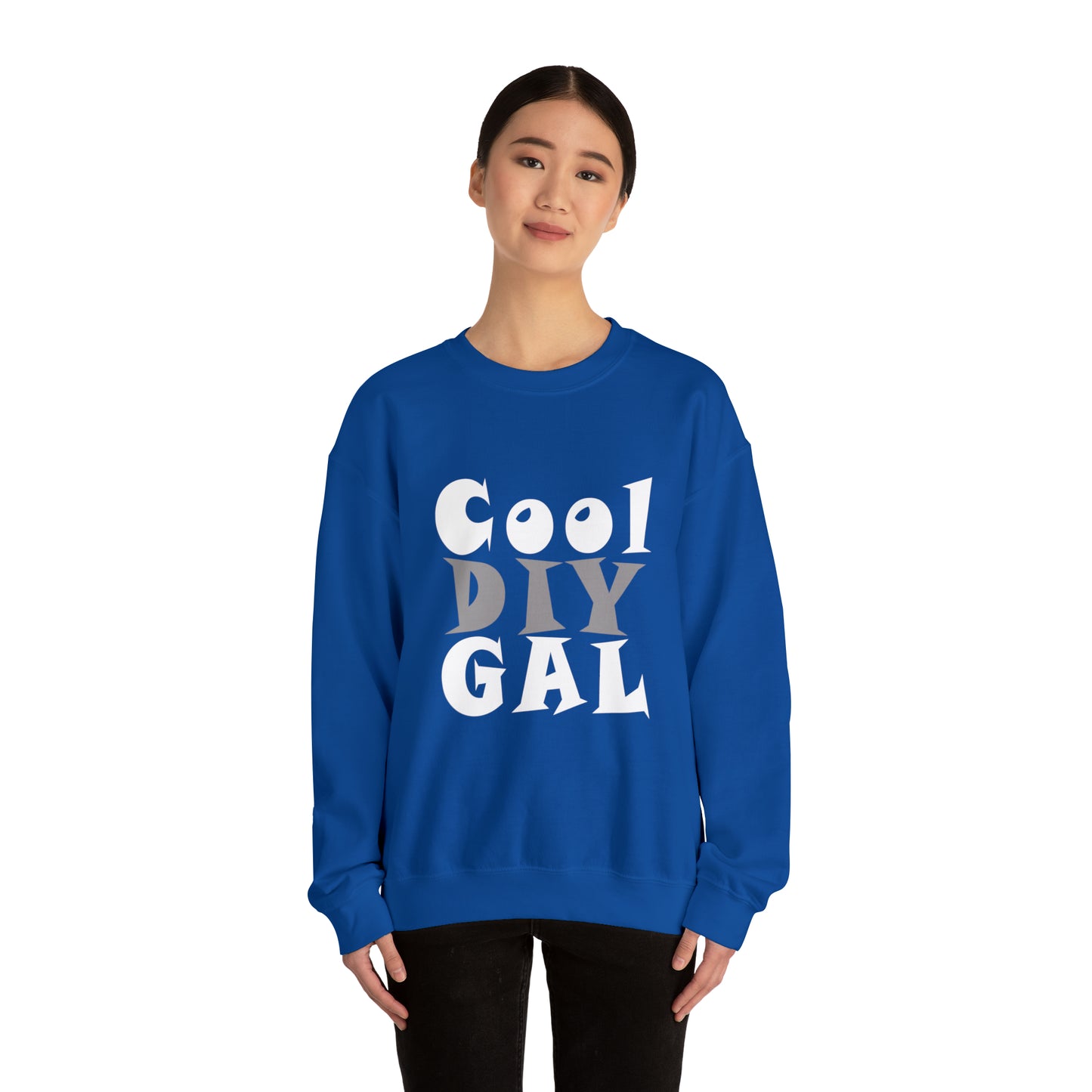 Unisex Heavy Blend™ Crewneck Sweatshirt - Cool DIY Gal Collection