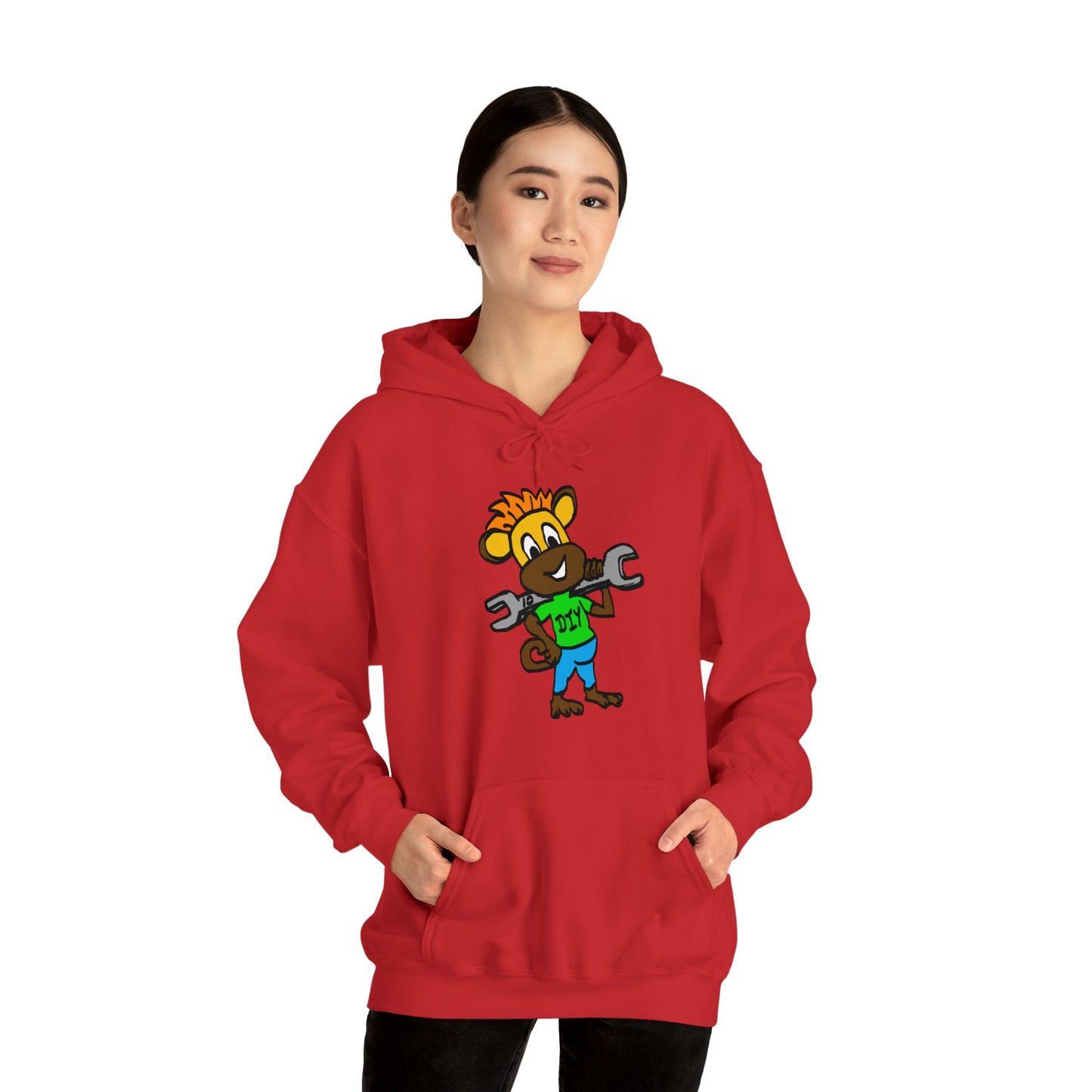 Unisex Heavy Blend™ Hooded Sweatshirt - DIY Monkey Collection